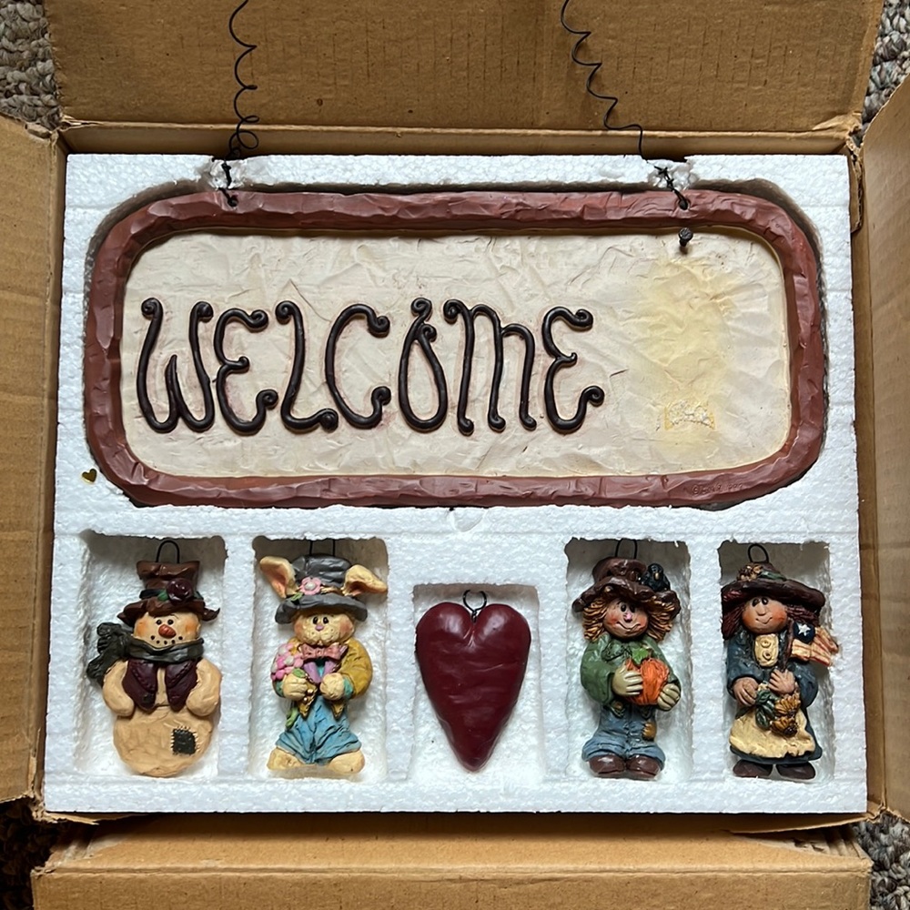 Welcome sign